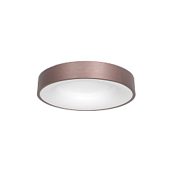 Luminaria de techo RINGLEDE - � 30CM peque�o, redondo, directo / indirecto IP20, negro mate regulable