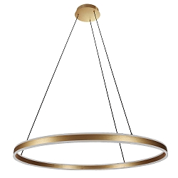 pendant luminaire RINGLUX up / down IP20, gold dimmable