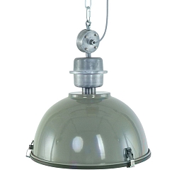 pendant luminaire BIKKEL - Ø 42CM 1 flame, medium E27 IP20, green dimmable