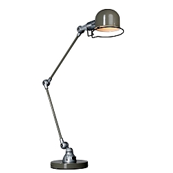 Luminaria de mesa DAVIN con interruptor, con brazo articulado, con enchufe E14 IP20