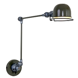 Luminaria de pared DAVIN lang, con interruptor, con brazo articulado E14 IP20