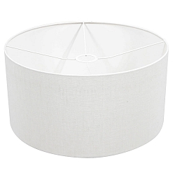 shade KAPPEN - Ø 40CM flat, cylindrical, white