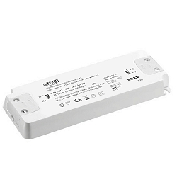 Controlador de LED CVD FLAT 75 constante de voltaje, conmutable, blanco
