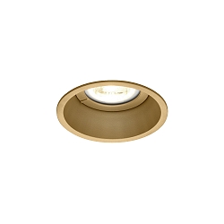 recessed luminaire DEEP 1.0 PAR16 round, with leaf springs GU10 IP20, champagner CRI 90