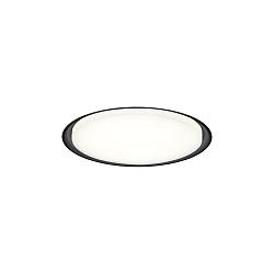 Luminaria empotrable CITY IP44 CEILING REC 1.6 IP44, negro mate regulable 12,4W 960lm 3000K CRI 90-100