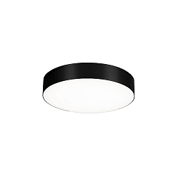Luminaria de pared y techo ROBY 2.6 medio IP44, negro regulable