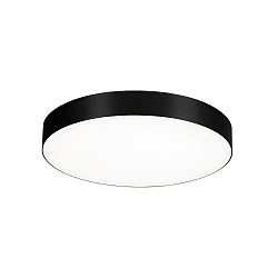 Luminaria de pared y techo ROBY 3.5 grande IP44, negro regulable