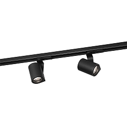 LED 1-phase Spot SQUBE ON TRACK 1.0, 6W 1800-2850K, incl. adapter, black
