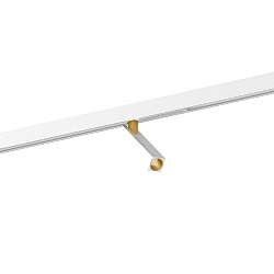 LED Track spot MICK ON TRACK 1.0 for STREX SYSTEM 48V, 9.5W 3000K, CRi >90, white gold