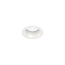Proyector empotrado DEEP BIJOU 1.0 - LED de 1 llama, r�gido, con resortes de clip IP20, mate, blanco tr�fico regulable