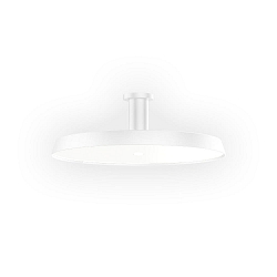 Luminaria de techo ROOMOR OFFICE CEILING SURF 1.0 MICROPRISM controlable por DALI, UGR < 19 IP20, blanco mate regulable