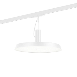 Luminaria colgante trif�sica ROOMOR OFFICE ON TRACK 1.0 IP20, blanco mate regulable