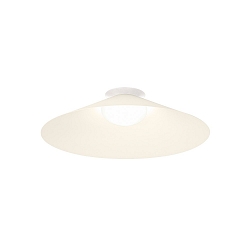 Luminaria de techo CLEA 2.0 - � 50CM redondo, directo / indirecto IP20, gris pardo, blanco regulable