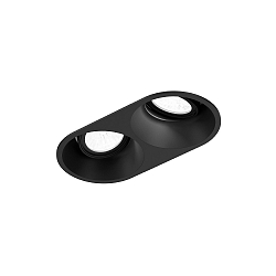 Luminaria empotrable para techos DEEP ADJUST 2.0 - LED de 2 llamas, giro card�nico, con resortes de clip IP20, mate