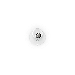 Luminaria de pared LECA SNOOZE 1.0 IP20, blanco mate regulable