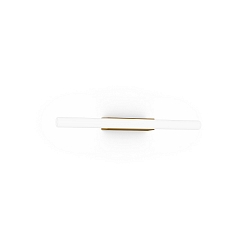 Luminaria de pared LARRA OPAL 1.0 S14d IP20, champ�n regulable
