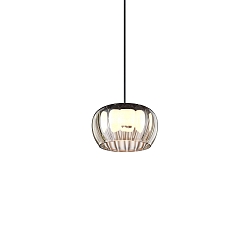 pendant luminaire WETRO 1.0 1 flame Dim-To-Warm IP20, smoky colour dimmable
