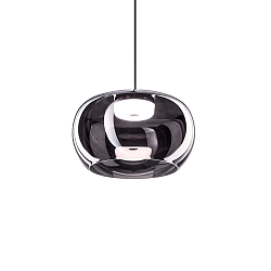 Luminaria colgante WETRO 3.0 de 1 llama, Dim-To-Warm IP20, negro regulable