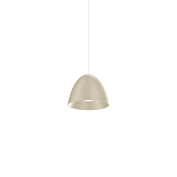 Luminaria colgante COZY CONE 3.0 IP20, gris seda