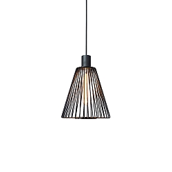 Luminaria colgante WIRO 1.0 CONE CEILING SUSP E27 IP20, negro 