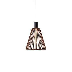Luminaria colgante WIRO 1.0 CONE CEILING SUSP E27 IP20, color oxidado 
