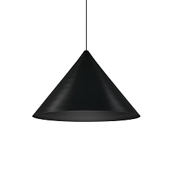 Luminaria colgante DINOR 2.0 Dim-To-Warm IP20, negro regulable