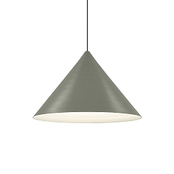 Luminaria colgante DINOR 2.0 Dim-To-Warm IP20, verde, gris, blanco regulable