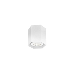 Luz downlight HEXO MINI 1.0 sin reflector GU10 IP20, blanco mate