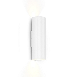 Luminaria de pared RAY MINI 2.0 - PAR16 Arriba-Abajo, de 2 llamas GU10 IP20, mate, blanco tr�fico regulable