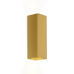 Luminaria de pared DOCUS MINI 2.0 Arriba-Abajo GU10 IP20, dorado regulable