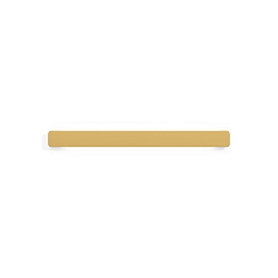 wall luminaire MILES WALL SURF 9.0 IP20, gold dimmable