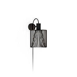 wall luminaire WIRO 1.8 WIRO WALL SURF E27 IP20, black dimmable
