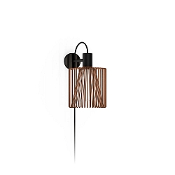 wall luminaire WIRO 1.8 WIRO WALL SURF E27 IP20, rust dimmable