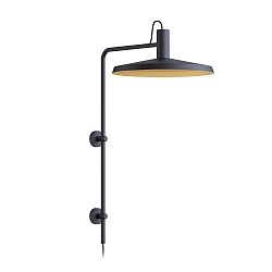 Luminaria de pared ROOMOR WALL 4.4 - PAR16 / SHADE � 51CM lang, con brazo articulado, con caja de conexiones, sin funci�n de con