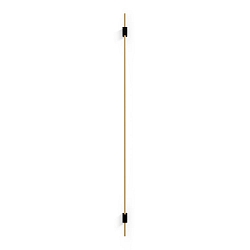 wall luminaire FINLIN WALL SURF 3.0 IP20, champagner, black matt dimmable