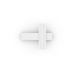 wall luminaire CENO WALL SURF 2.0 IP20, white matt dimmable