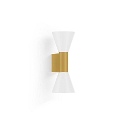 wall luminaire ODREY WALL SURF 2.3 PAR16 GU10 IP20, gold, white matt 