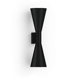 Luminaria de pared ODREY WALL SURF 2.5 PAR16 GU10 IP20, negro mate 