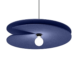 Luminaria colgante SPIRRA SOFT 2.0 E27 IP20, azul �ndigo