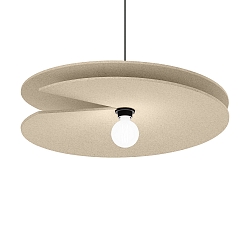 Luminaria colgante SPIRRA SOFT 2.0 E27 IP20, piedra caliza