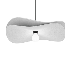 Luminaria colgante WAVE SOFT 2.0 E27 IP20, gris m�rmol