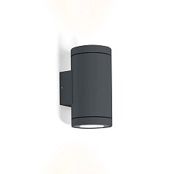 Luminaria de pared para exteriores TUBE OUTDOOR WALL SURF 2.0 PAR16 GU10 IP65, antracita 