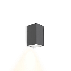 Luminaria de pared para exteriores TRAIN OUTDOOR WALL SURF 1.0 IP65, antracita regulable