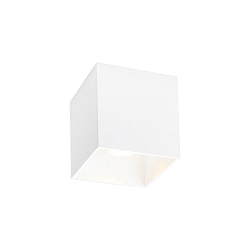 Luminaria de techo para exteriores BOX OUTDOOR CEILING SURF 1.0 IP65, blanco mate regulable