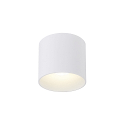 Luminaria de techo para exteriores BOX OUTDOOR CEILING SURF 1.0 IP65, blanco mate regulable