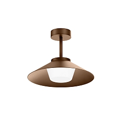 Luminaria de techo para exteriores TRADORA IP65 1.0 IP65, color bronce regulable