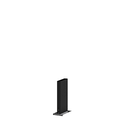 Pie de la luminaria POLE 270, negro