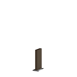 Pie de la luminaria POLE 270, color bronce