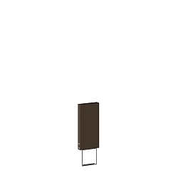 Pie de la luminaria POLE 270, color bronce
