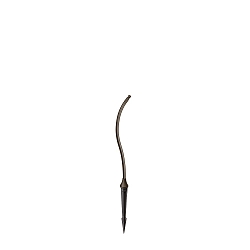 luminaire base SWAM CURVED POLE 400, bronze